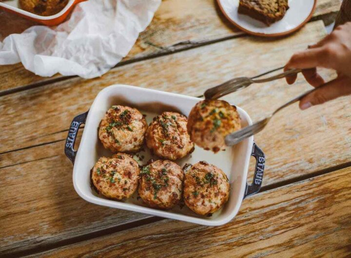 polpette senza carne in un piatto