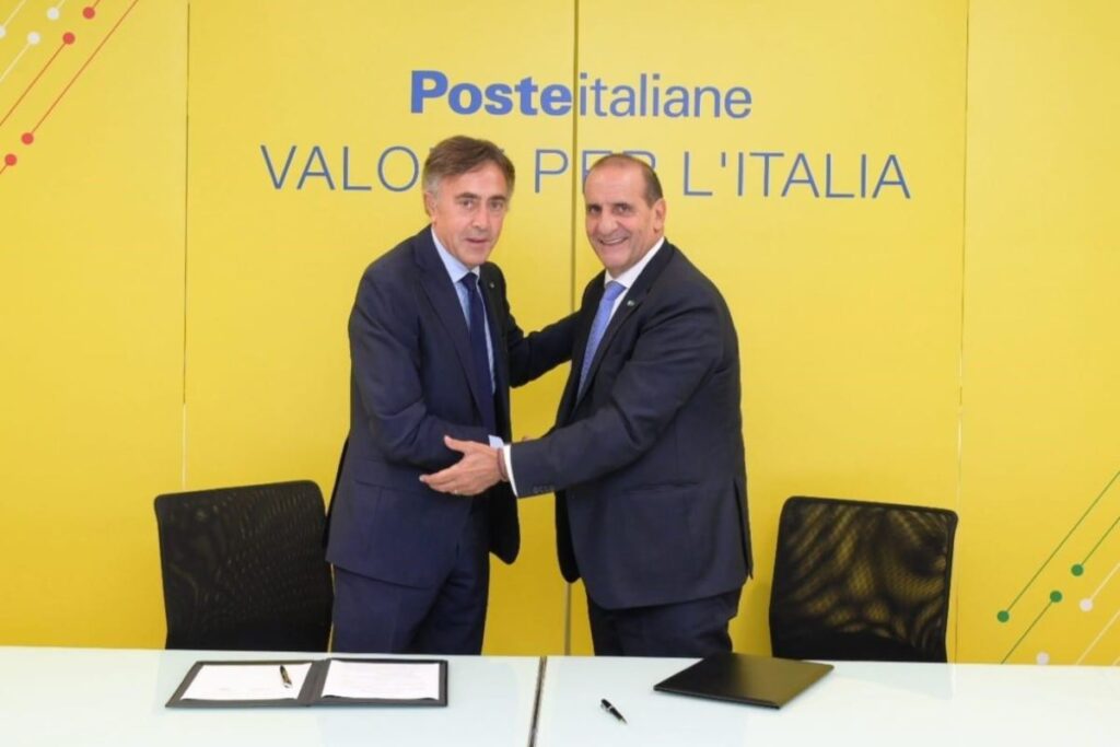 poste italiane accordo leonardo