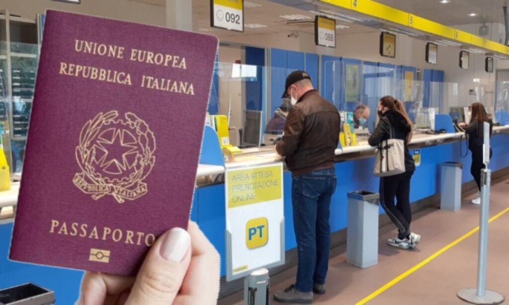 poste italiane passaporti
