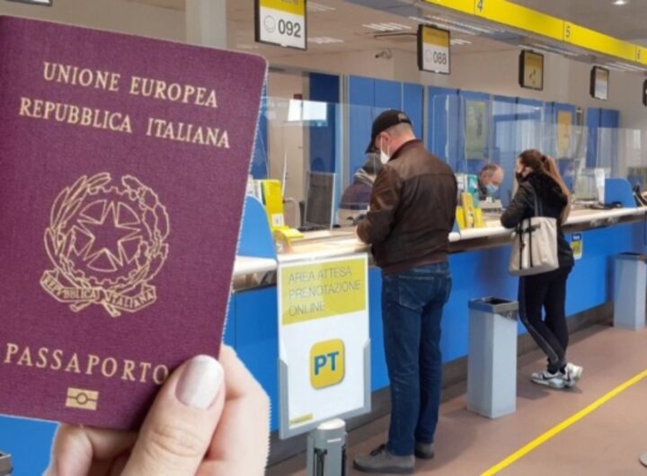poste italiane passaporti
