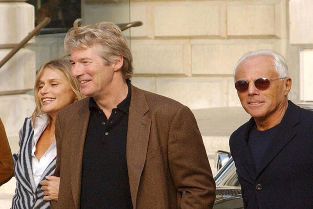 richard gere giorgio armani