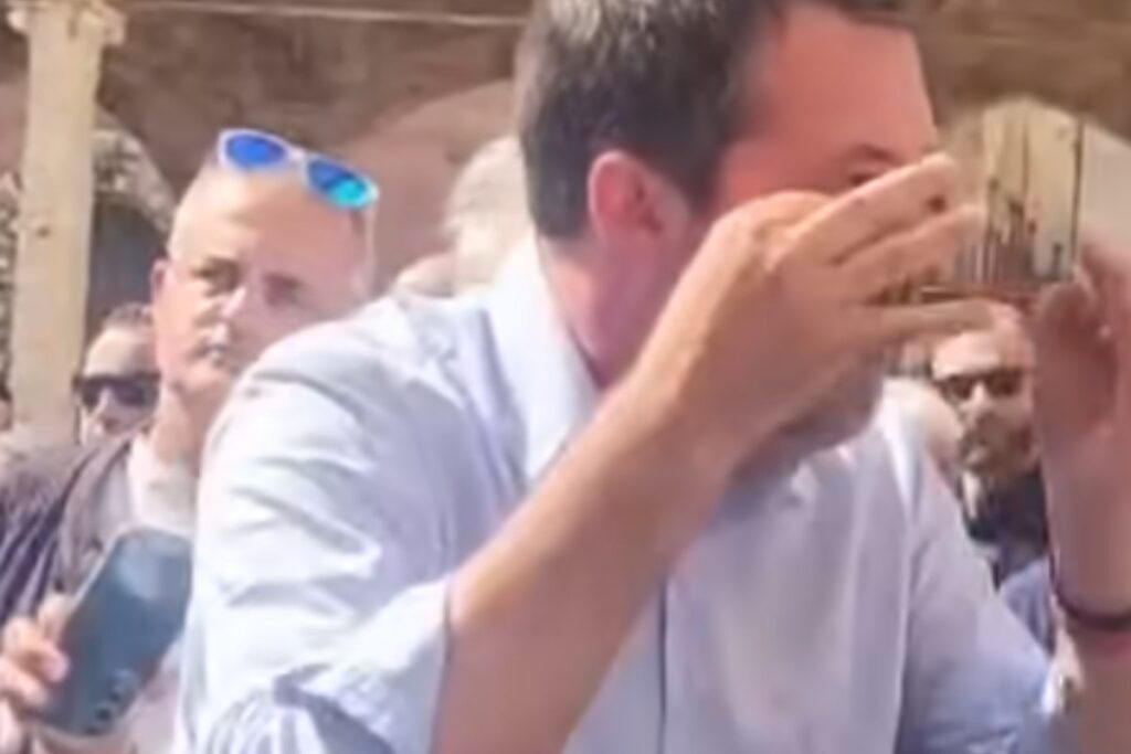 salvini contestato ad ascoli