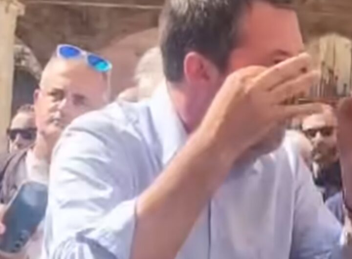 salvini contestato ad ascoli