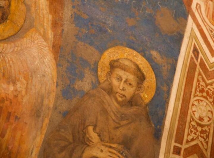 La crisi tedesca minaccia lo spread, Meloni confida in San Francesco: il giornale di domani, nella foto san francesco