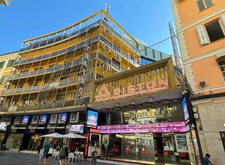 Il teatro Ariston di Sanremo