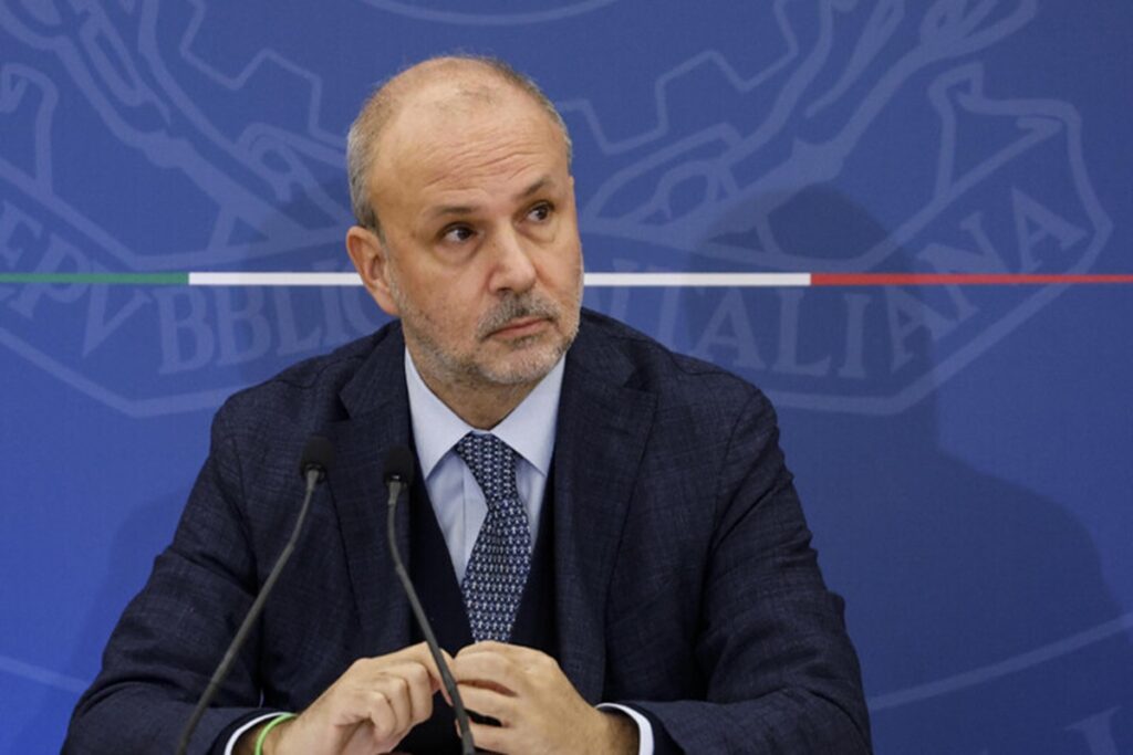 Il ministro della Salute Orazio Schillaci