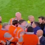 Simeone contro i tifosi del Liverpool