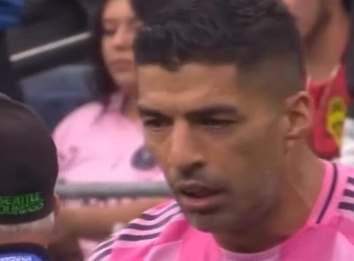 Il calciatore Luis Suárez