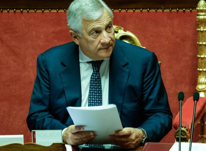 tajani in senato