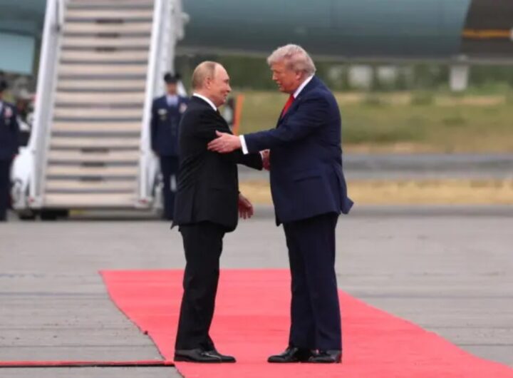 Nel silenzio di vigilia elettorale, rimbomba il caso dei bambini nel bosco e la mia Pec a Cobolli fa eco , nella foto putin e trump