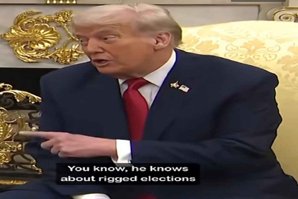 Trump indica Erdogan nello Studio Ovale