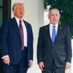 Gaza, gioia, speranza ma anche ritegno: sbagliato mutare la marcia religiosa di Assisi in manifestazione pro Pal, nella foto Trump incontra Netanyahu