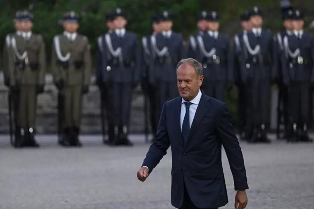 Il premier polacco Donald Tusk