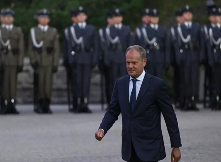 Il premier polacco Donald Tusk