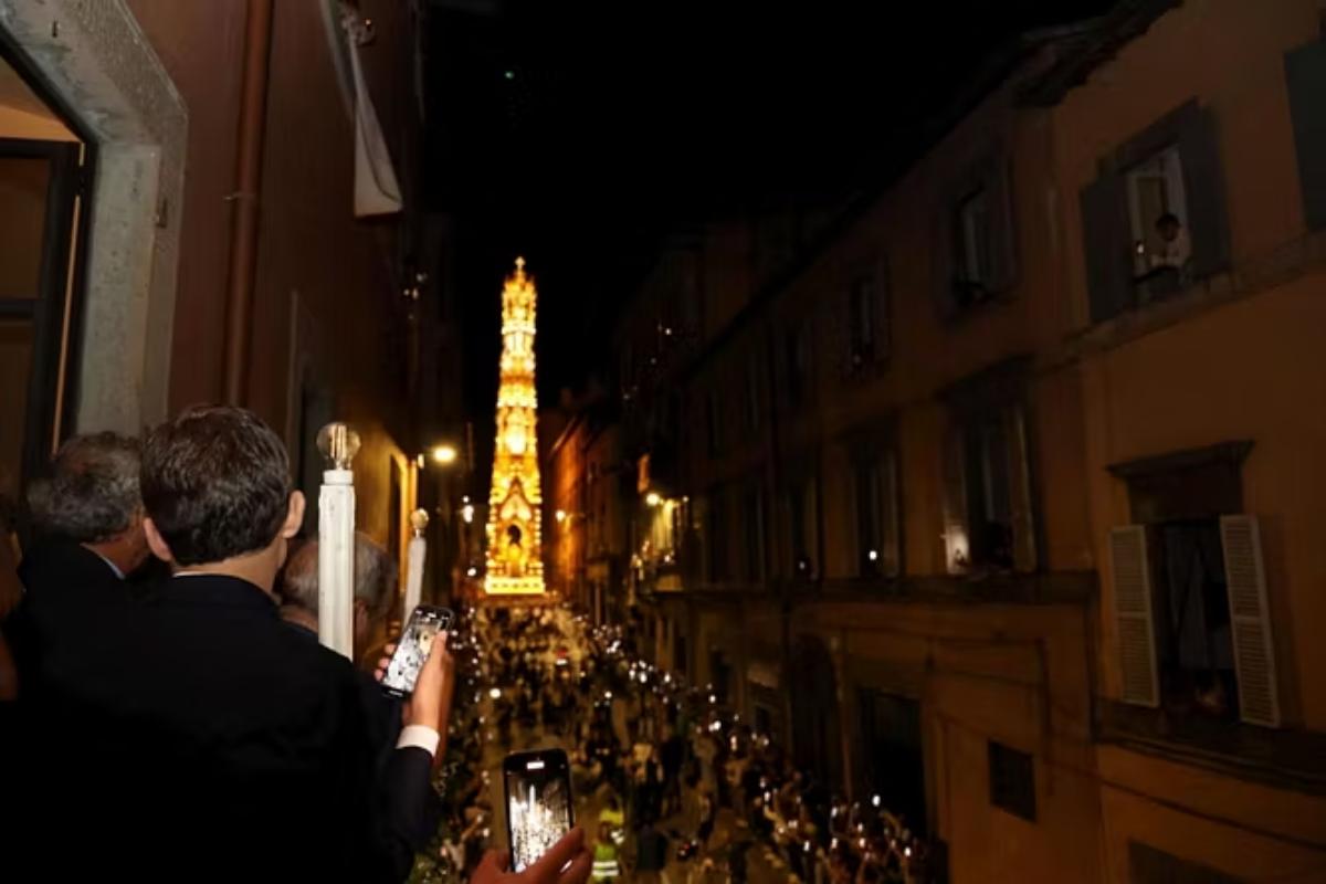 macchina di santa rosa a viterbo