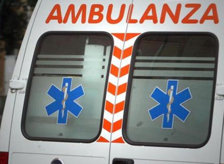 Un'ambulanza