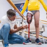 la protesi della gamba di asaad