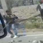 Auto presidente Ecuador attaccata