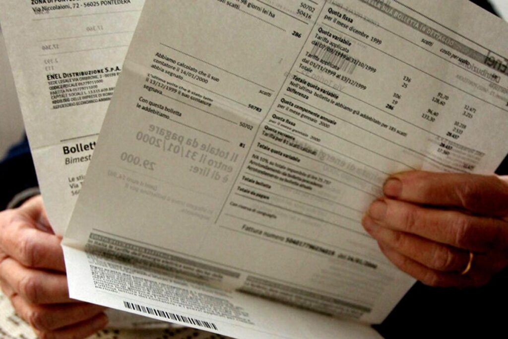 Delle bollette