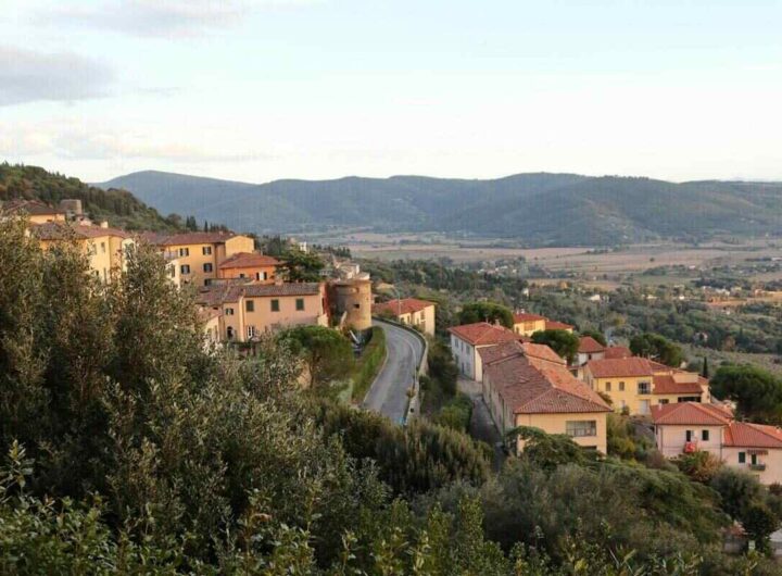 uno scorcio di Cortona in Toscana