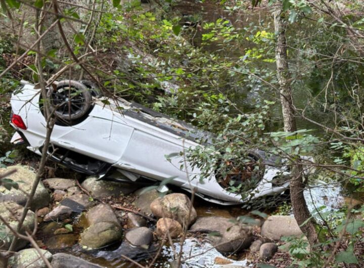 auto caduta dal ponte in gallura