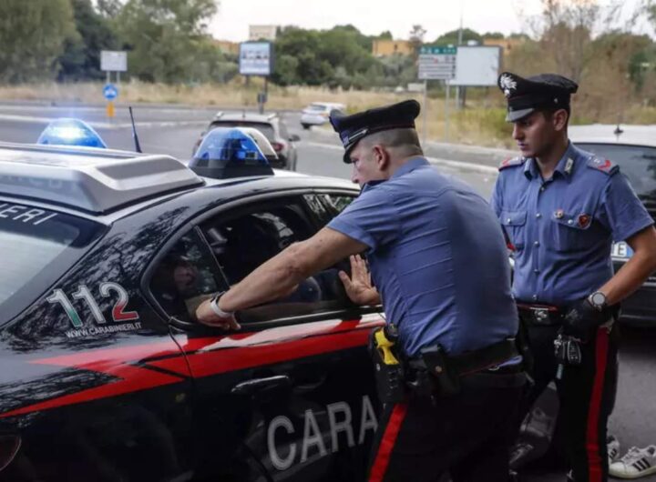 carabinieri in azione