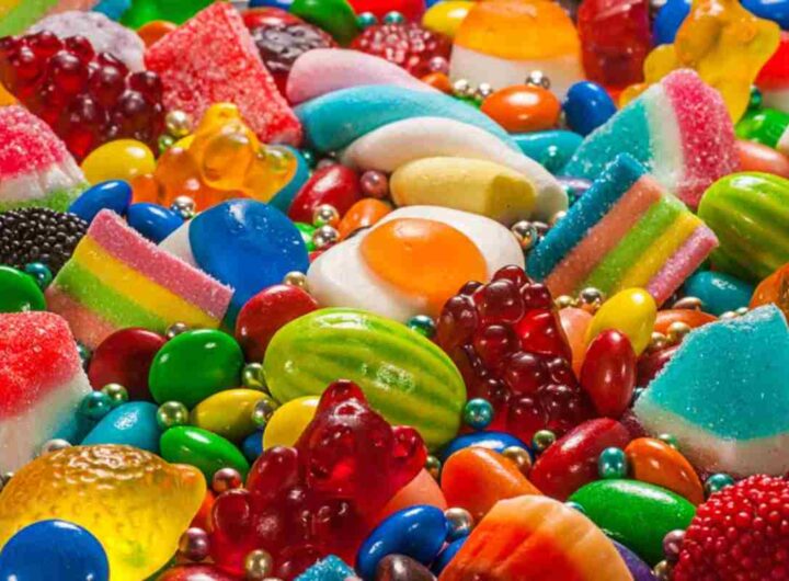 Assortimento di caramelle gommose