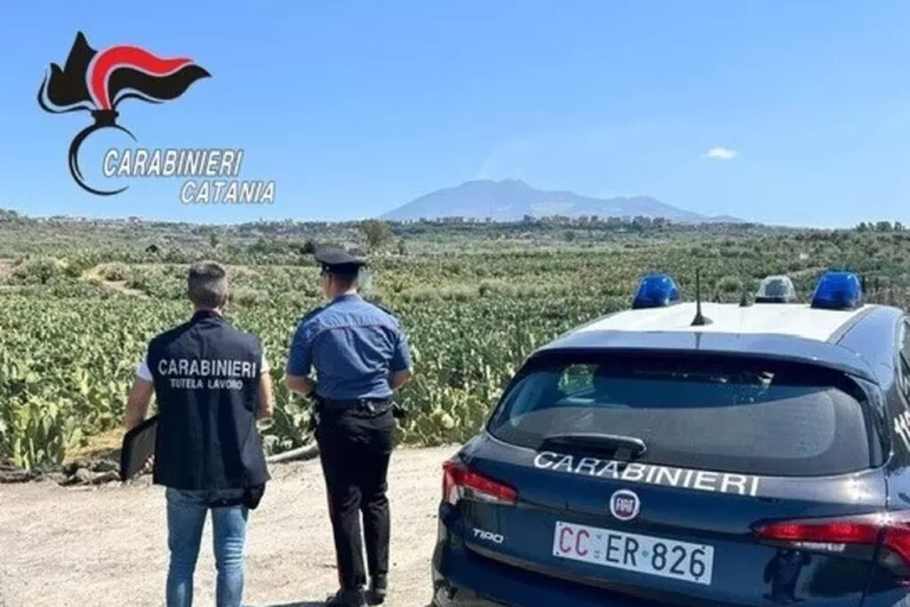Una volante dei carabinieri