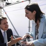 La riforma della giustizia infiamma, aspettando il referendum i grillini fanno strame della lingua italiana, nella foto schlein e conte