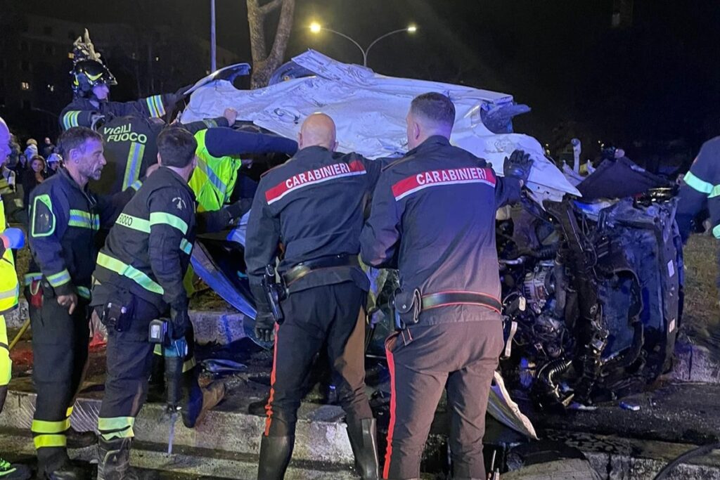 L'incidente sulla via Cristoforo Colombo, a Roma