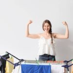 come trasformare uno stendino rotto in un elemento d'arredo