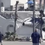 Elicottero precipitato in California