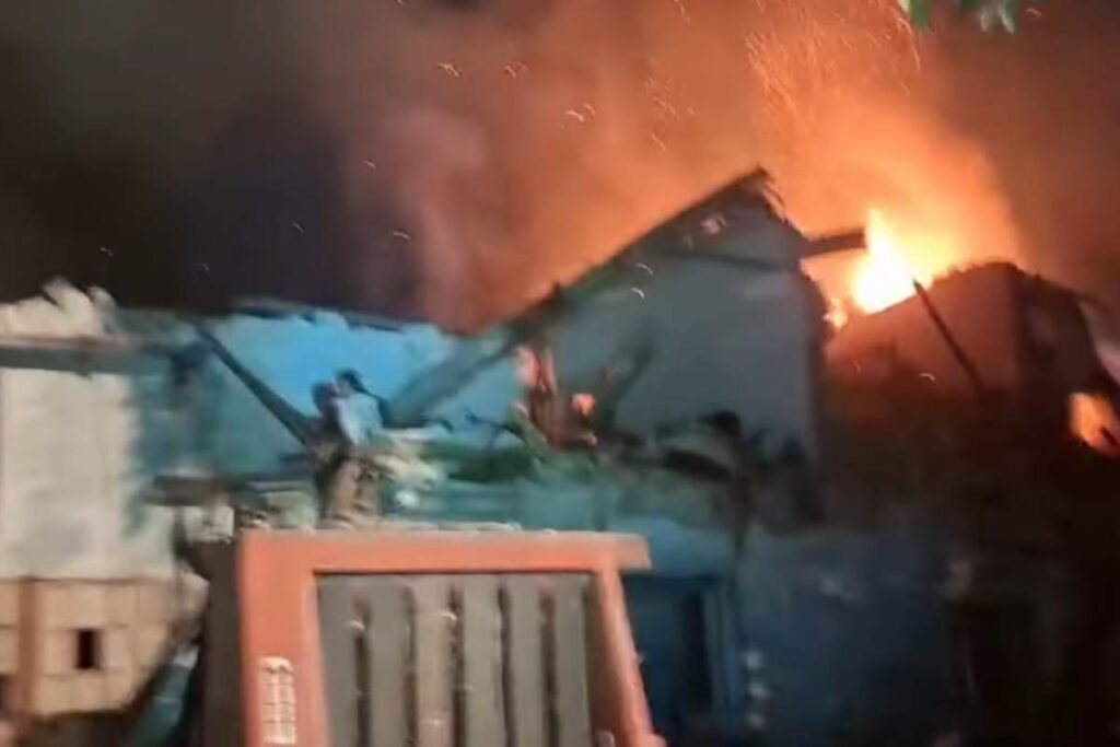 esplosione casolare castel d'azzano