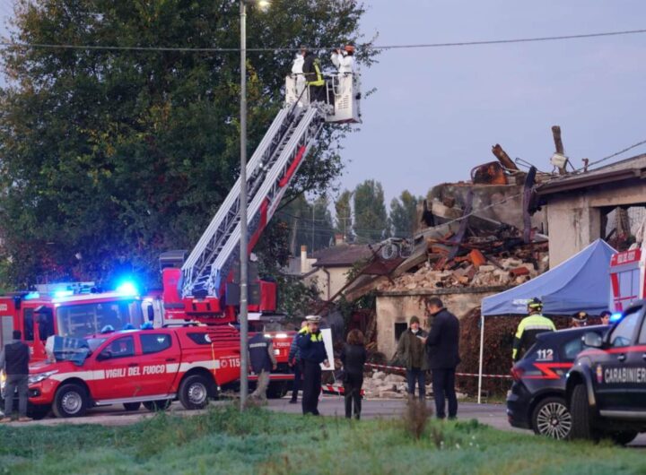 esplosione verona casolare
