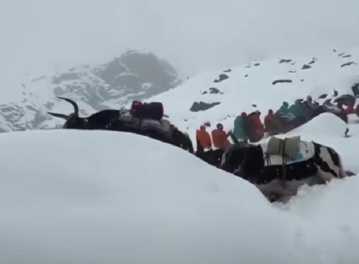 Escurionisti bloccati sull'Everest