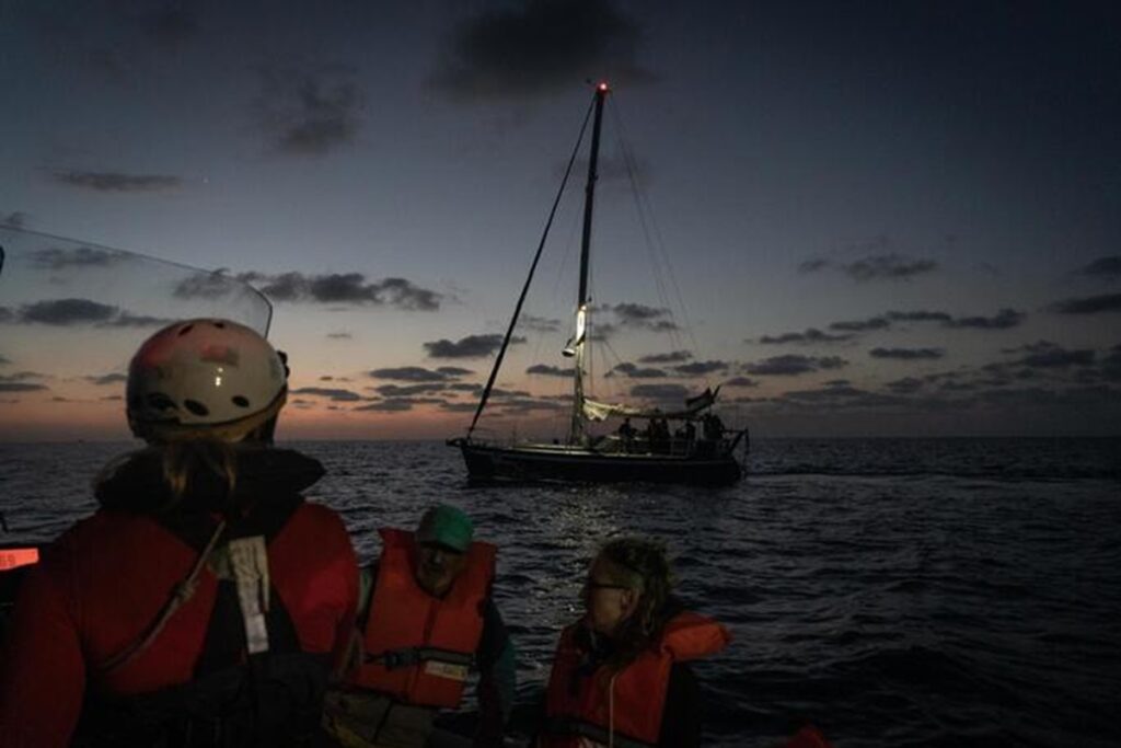 Una nave della Flotilla