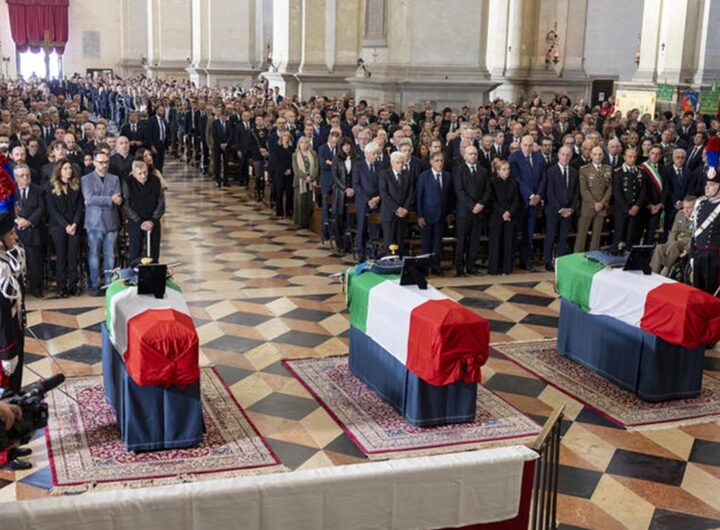 I funerali dei carabinieri