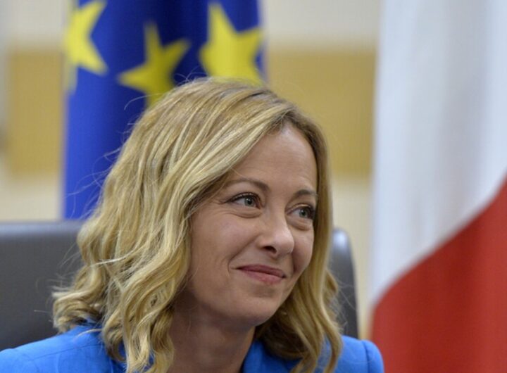 La premier Giorgia Meloni