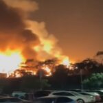 Incendio in una raffineria nei pressi di Los Angeles
