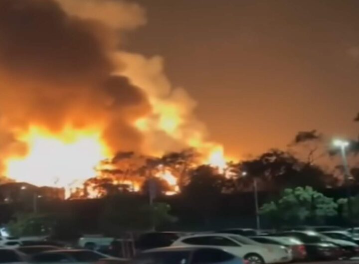 Incendio in una raffineria nei pressi di Los Angeles