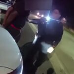 Studente ammanettato