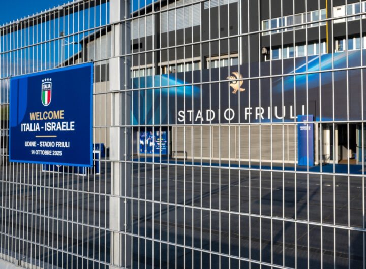 italia-israele cancelli stadio udine
