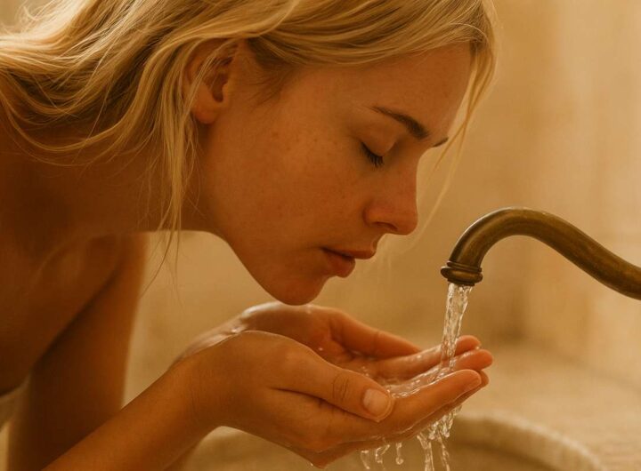 l'importanza di lavarsi il viso con acqua fredda per il sistema nervoso