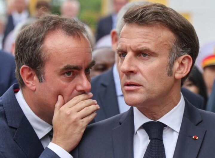 La via crucis di Macron e il travaglio della Francia: perché il modello De Gaulle non funziona più , nella foto lecornu e macron