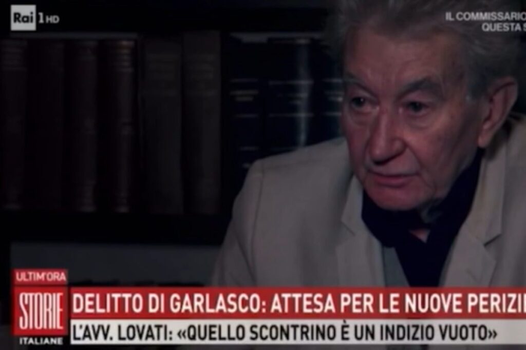 lovati in un frame della rai