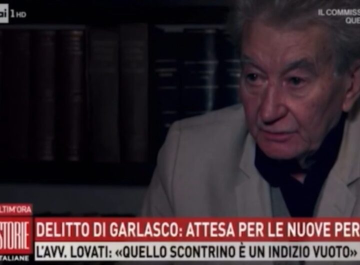 lovati in un frame della rai