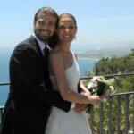 mario biondo e moglie