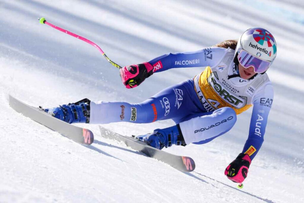 La sciatrice Marta Bassino