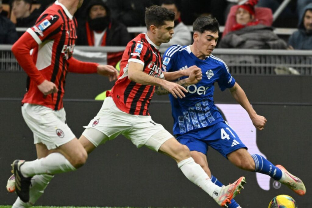 un'azione in milan como