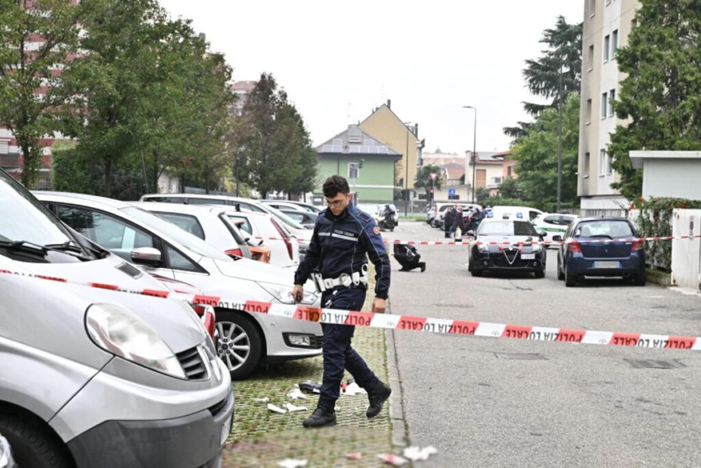 il luogo a milano dove una donna è stata ferita al volto